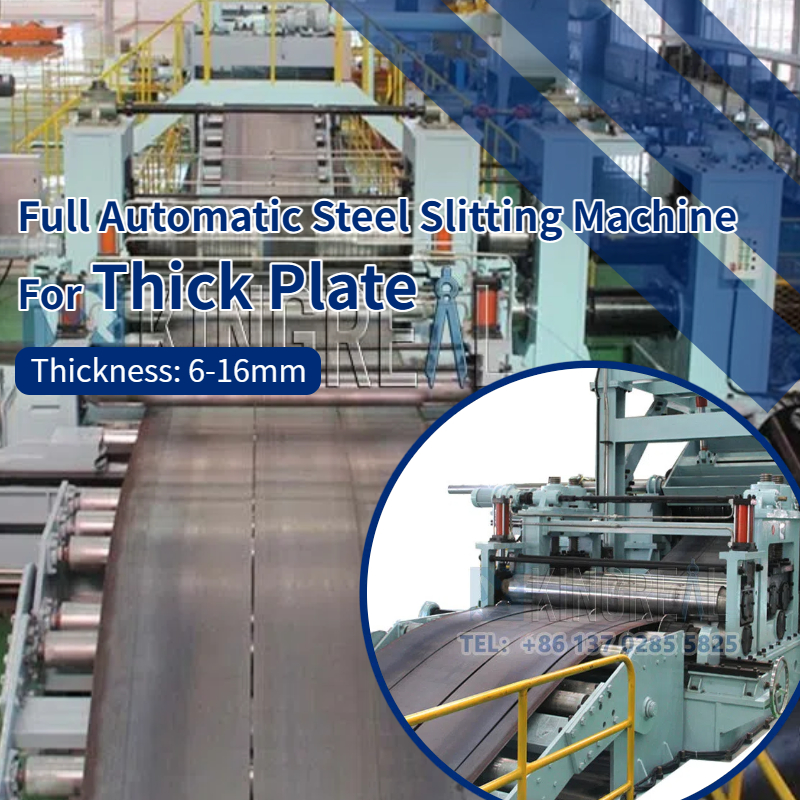 Full Automatic Steel Slitting Machine For Thick Plate