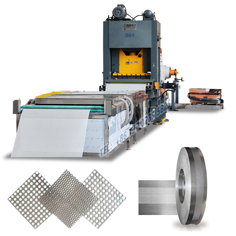 పూర్తి కాయిల్ పంచింగ్ బ్లాంకింగ్ లైన్ సొల్యూషన్