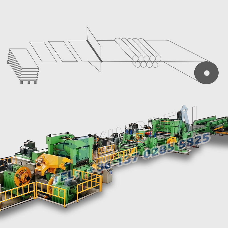 హెవీ గేజ్ కట్ టు లెంగ్త్ మెషిన్