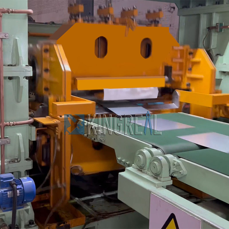 rotary shearing cut to length machine rotary shearing cut to length machine