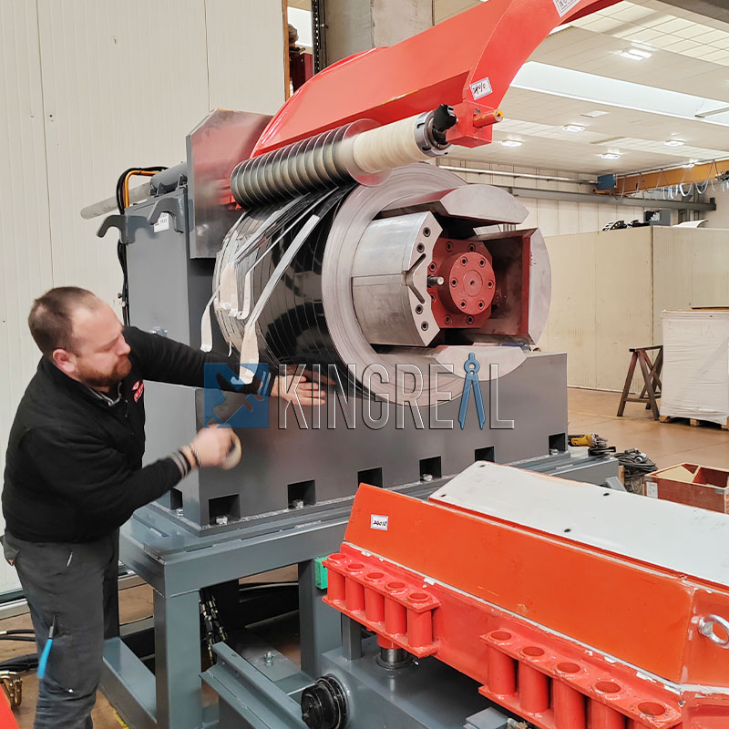 steel coil slitting machine