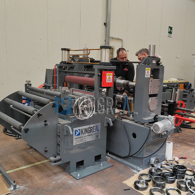 steel coil slitting machine